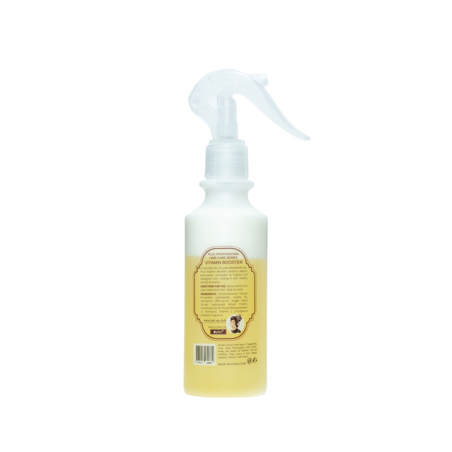 PLUS - 【3秒告別毛燥】維他命神仙水 200ml - 免沖洗護髮噴霧 | 抗熱損傷、深層補水 | 懶人護髮必備，恢復秀髮絲滑光澤