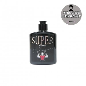 PLUS - 【全日不死硬】大隻仔超型髮膠 200ml - 超強硬度定型 | 不留白點、對抗汗水潮濕 | 男士短髮、飛機頭必備