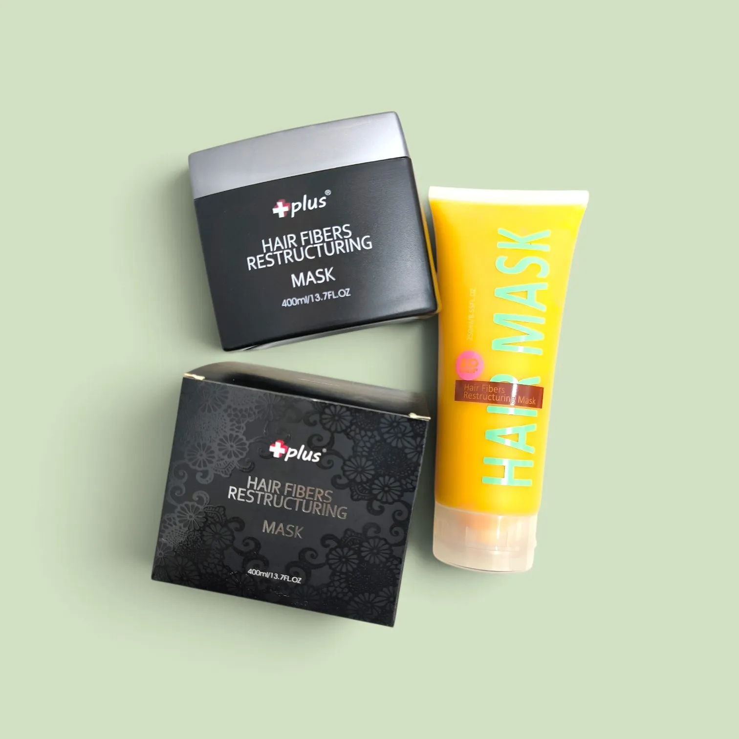 PLUS【極致雙重修護】強韌＋速效保濕髮膜組合 | 結構級修復 + 5分鐘瞬效保濕